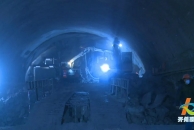 开州区观音山隧道，预计今年初步贯通...